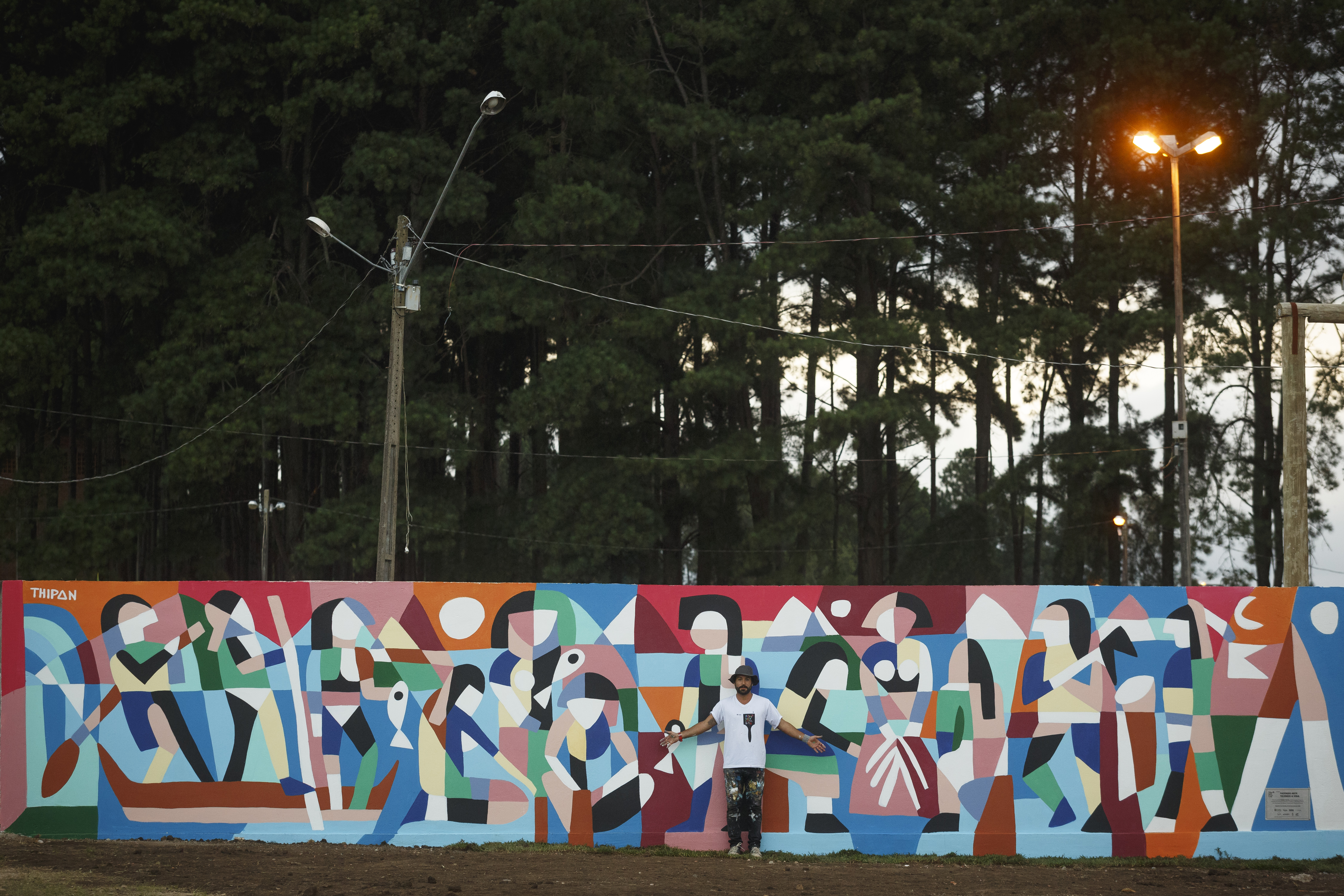 Projeto Fazendo Arte Tecendo a Vida da Unicultura, em escola da cidade Fazenda Rio Grande, na região metropolitana de Curitiba. 23/02/2018 Foto: Brunno Covello